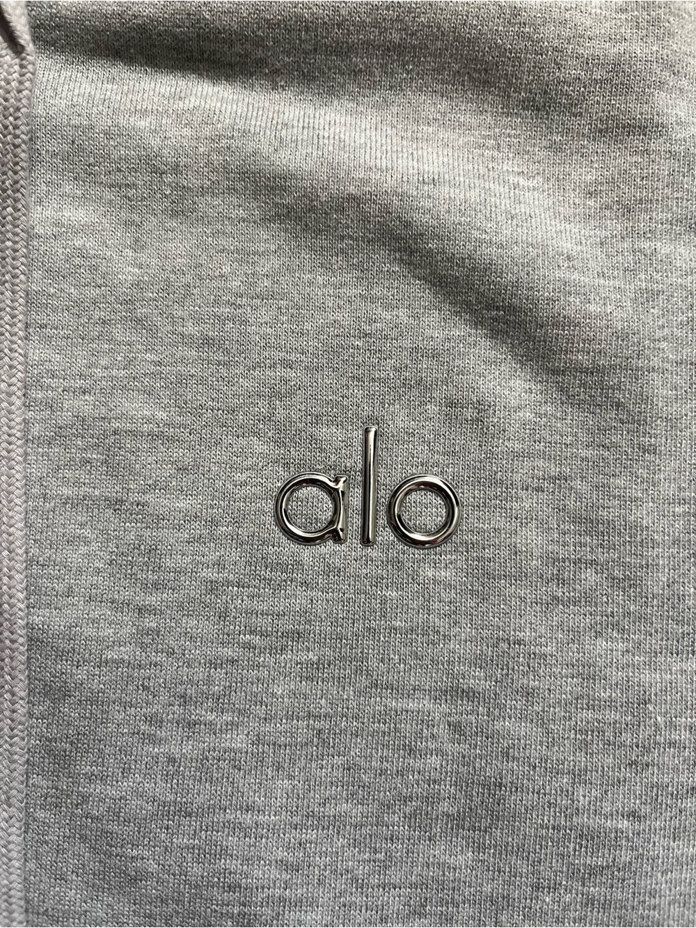 ALO Yoga Men's Full-Zip Grey Hoodie Sweatshirt - All Sizes XS - XL - Picture 3 of 8